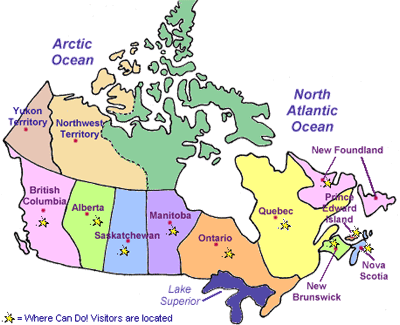 Map+of+canada+cities