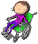 may - a girl who is in a wheelchair